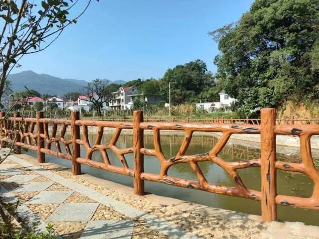 水泥仿木栏杆